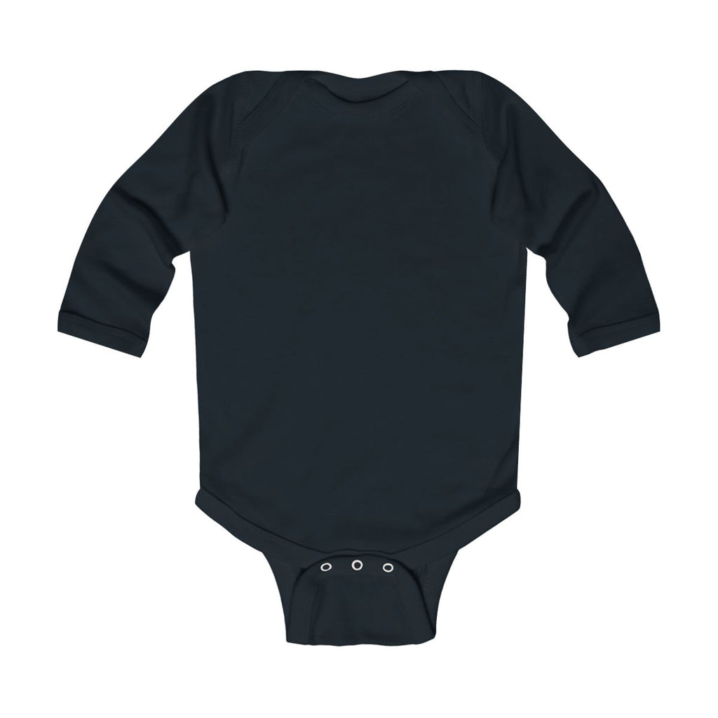 Personalized Baby Long-Sleeve Bodysuit — front