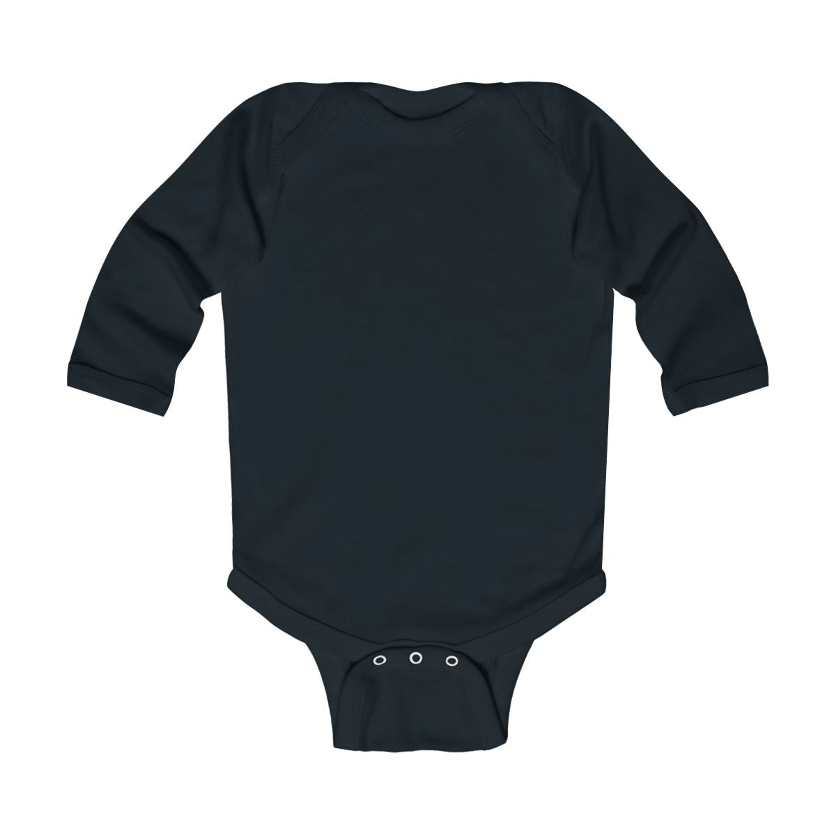 Personalized Baby Long-Sleeve Bodysuit — front