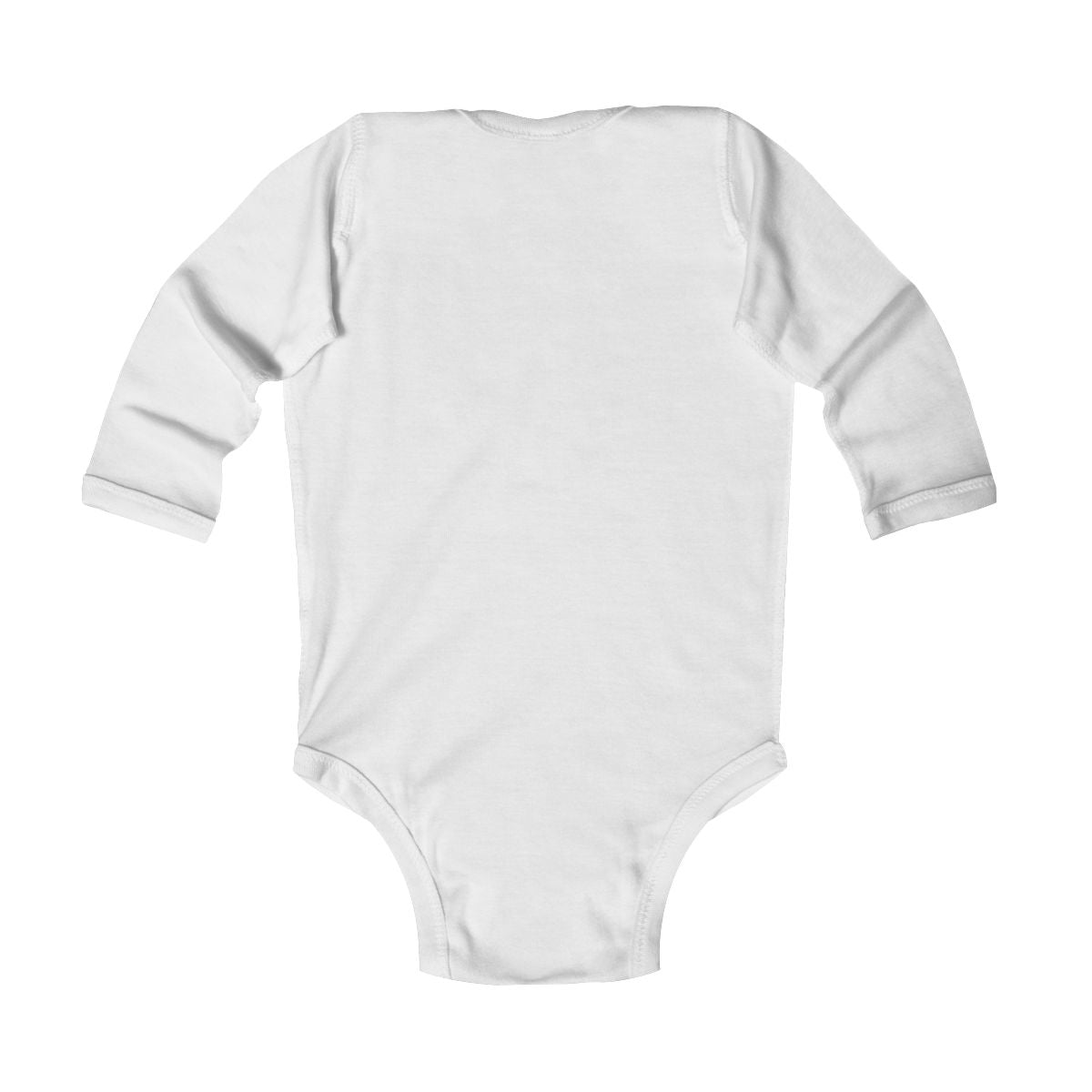 Personalized Baby Long-Sleeve Bodysuit — back