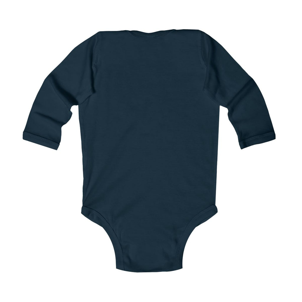 Personalized Baby Long-Sleeve Bodysuit — back