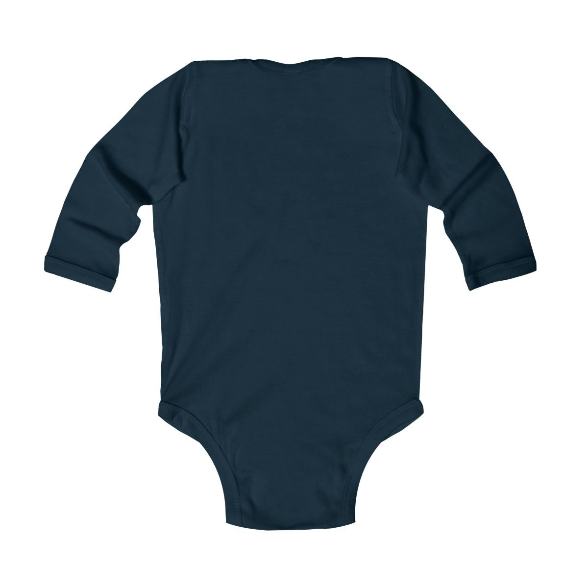 Personalized Baby Long-Sleeve Bodysuit — back
