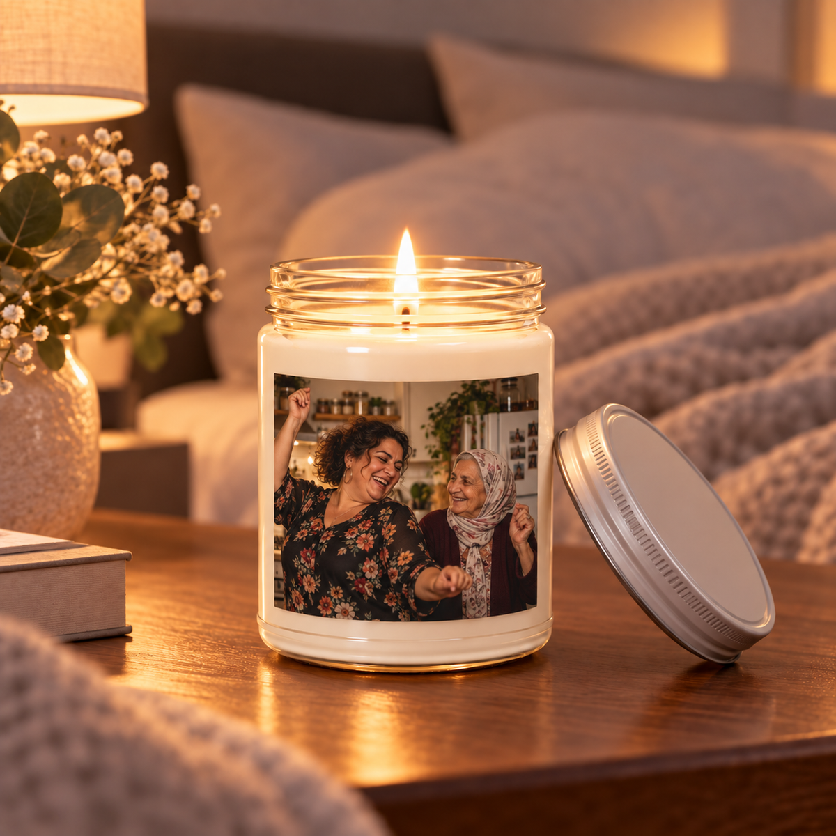 Sheloves personalized hero · Soy Candle With Your Own Design · batch-005 · audit-20260916