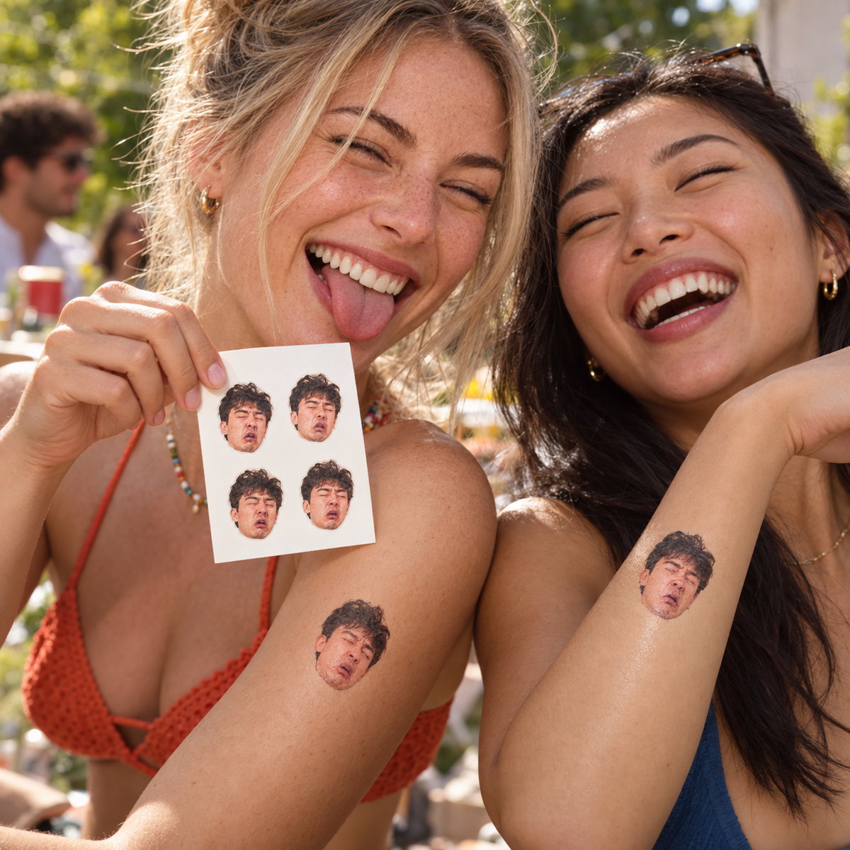 Sheloves personalized hero · Temporary Tattoos · batch-001