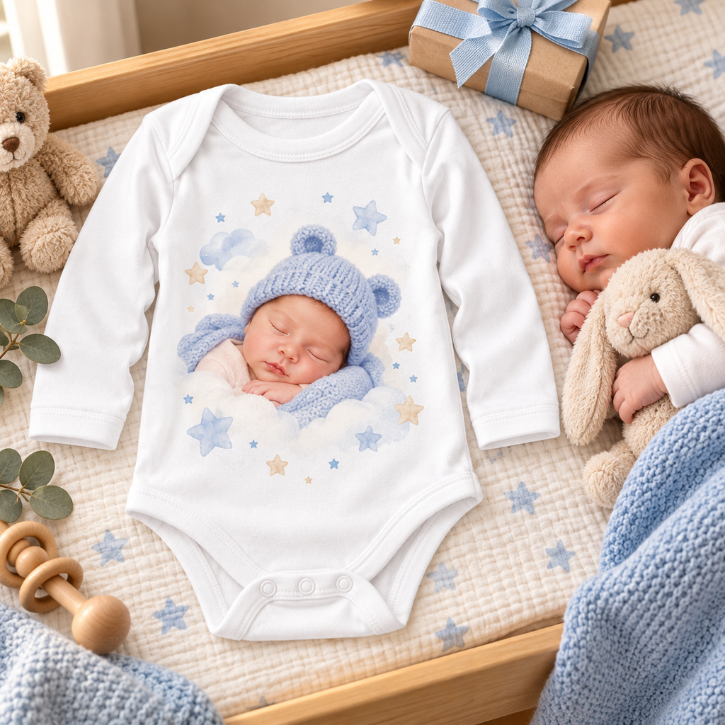 Sheloves personalized hero · Welcome Little One Bodysuit · batch-014